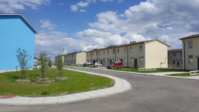 Двухкомнатная квартира 71 м²